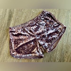 NEW Velvet mini shorts